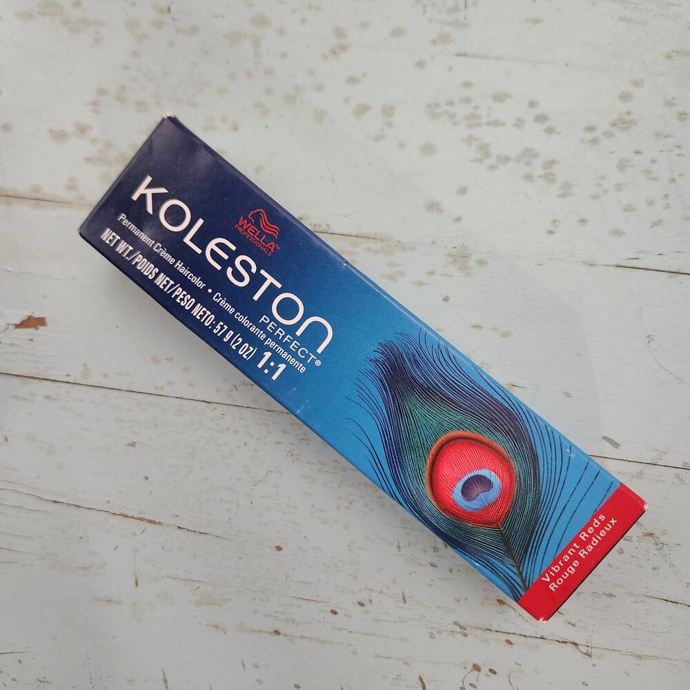 Wella Koleston Perfect 4/6 Medium Brown/Violet Permanent Creme Hair Color2oz